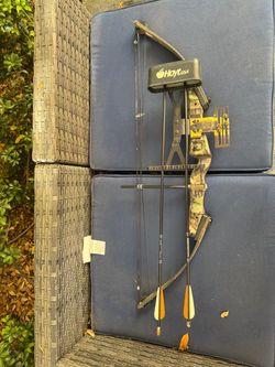 Hoyt USA Compound Bow with Arrows