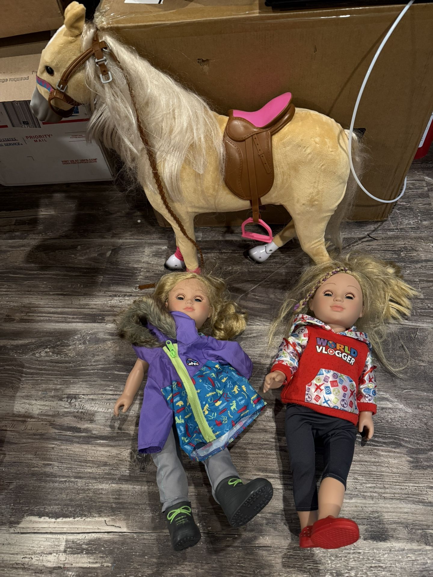 My Life Dolls And Horse