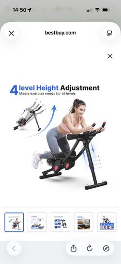 Abdominal Crunch Coaster Workout Machine