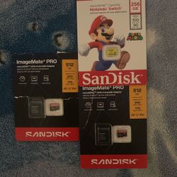 256And 512gb Micro Sd Cards. 