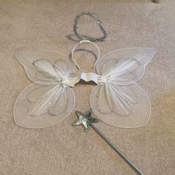 Halloween - Angel Wings, Halo, And Wand