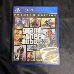 GTA5 Premium Edition PS4 Game Disc 