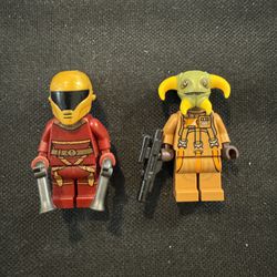 LEGO Star Wars Zorii Bliss Boolio Minifigures