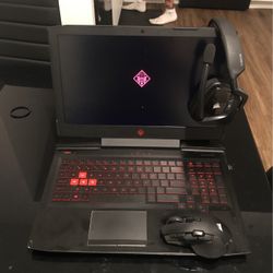 HP OMEN LAPTOP 16GB RAM 1TB HDD GEFORCE GTX 1060 5GB 