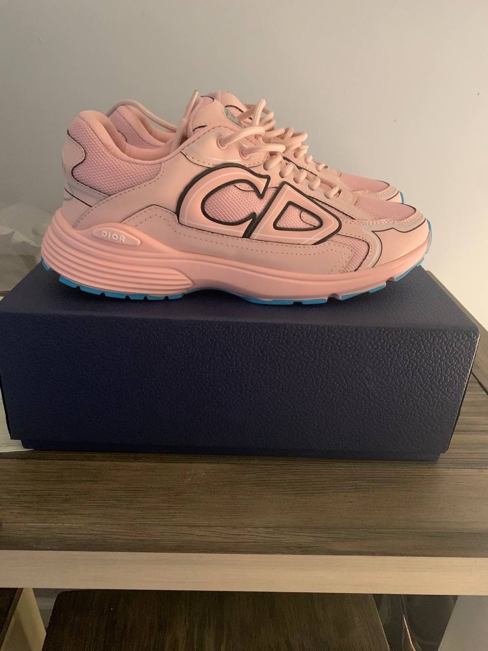 Dior B30 Pale Pink Blue Shoes Size 42 (US 9)