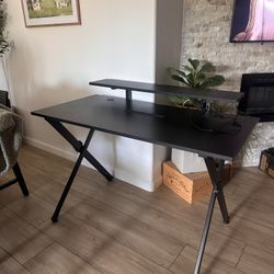 Desk - Two Tier For Monitors 