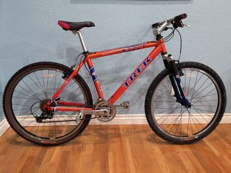 Medium Trek ZX 6500 Mountain bike with Alpha Zero Custom Drawn Aluminum frame and  Shimano parts