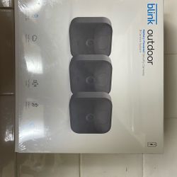 Sealed Blink Outdoor 3-Camera Security System – Battery Powered