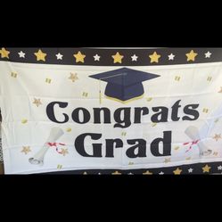 Large Graduation backdrop