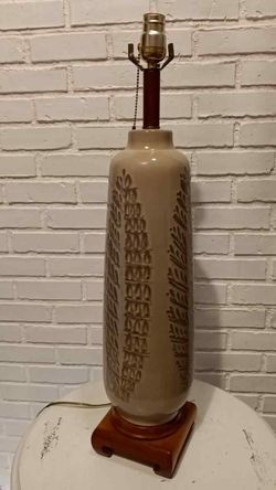 Beautiful Pottery Lamp Base