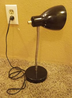 Bendable Metal Black Lamp