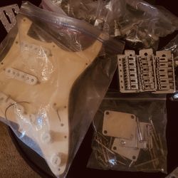 Electric Guitar Fender Squier Strat Stratocaster Parts