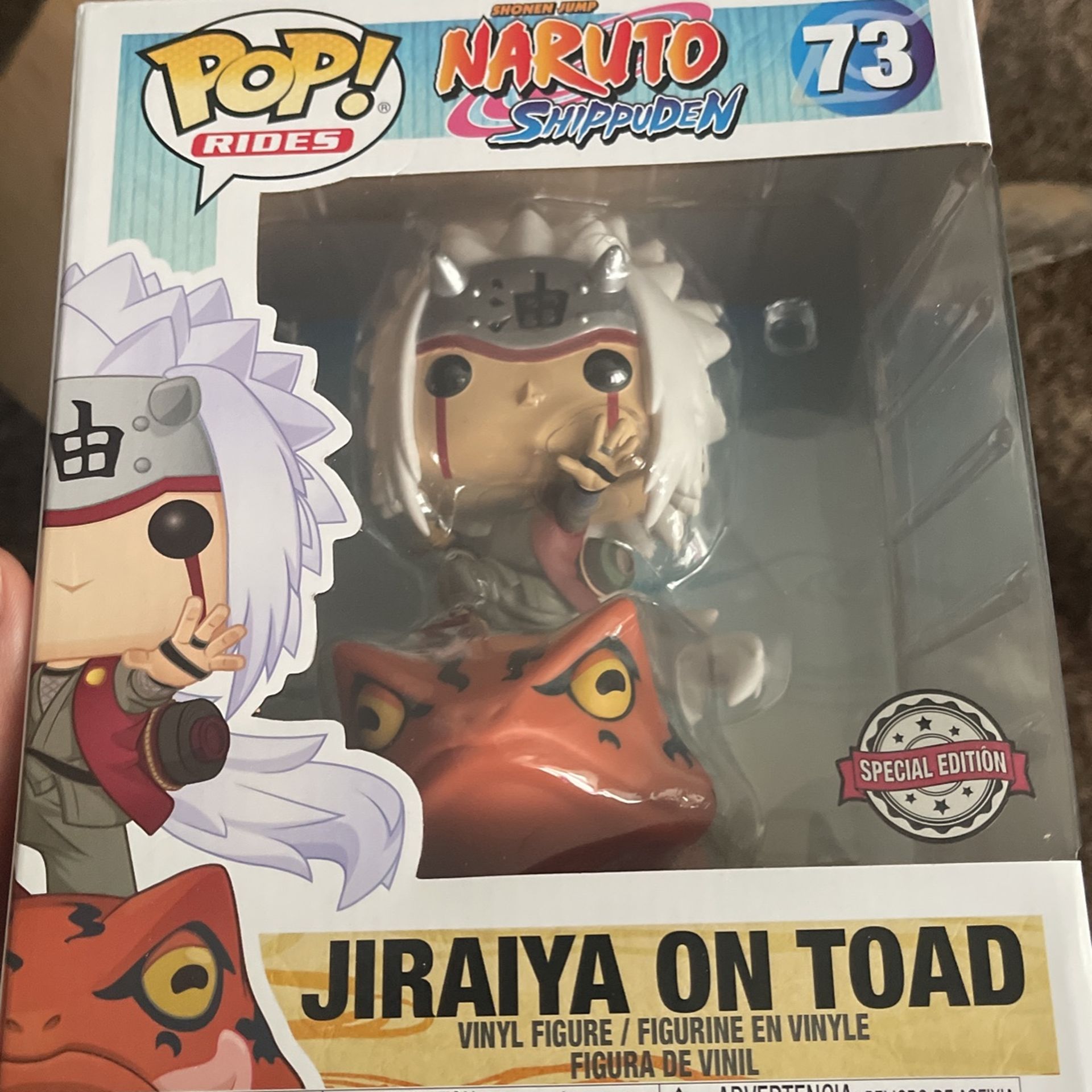 Jiraiya On Toad Naruto Pop