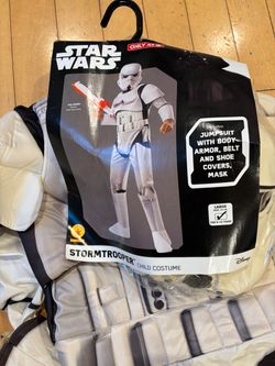 Star Wars Stormtrooper Child Costume Large