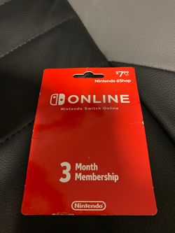Switch online card