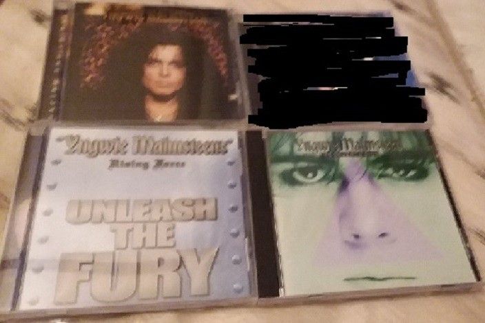 3 Yngwie Malmsteen Cds