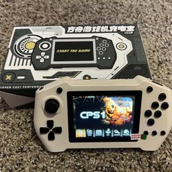 Power Bank With Built In Retro Gaming Handheld