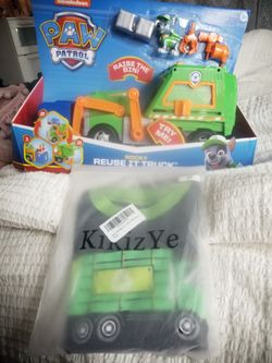 Brand NEW Paw Patrol Garbage Truck and Garbage Truck Pajamas