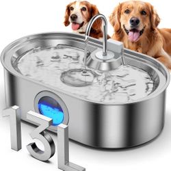 3.4Gal Dog Water Fountain for Large Dogs -NEW (451/39)