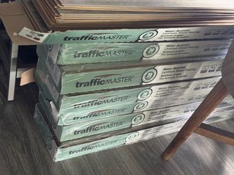 Laminate wood flooring