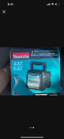 Makita 18V LXT® / 12V MAX CXT™ LITHIUM-ION BLUETOOTH® JOB SITE SPEAKER (NEW)
