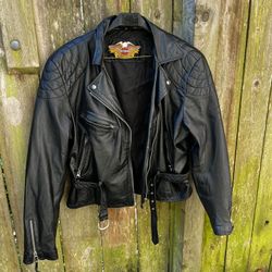 Vintage Harley Davidson Motorcycle Jacket