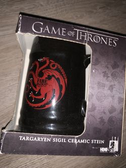 Game Of Thrones Targaryen Ceramic Stein