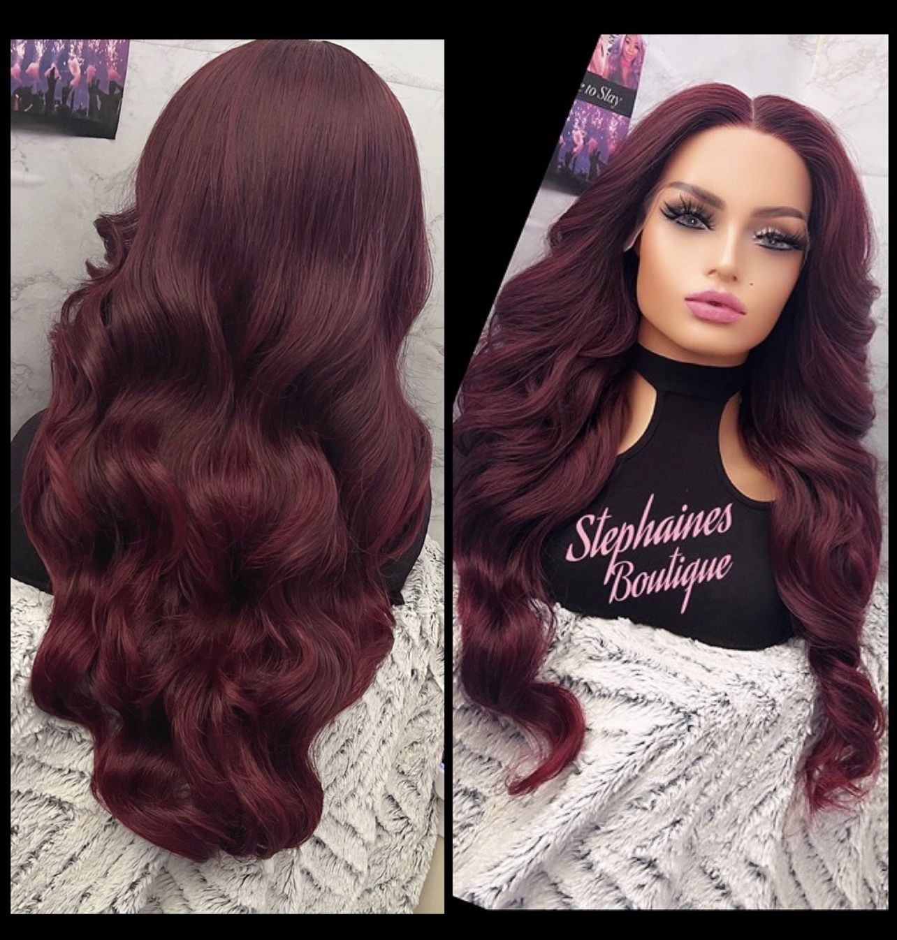 Human Hair Blended Lace Front Wig