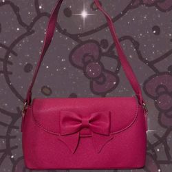 Brand New Pink Bow Bag