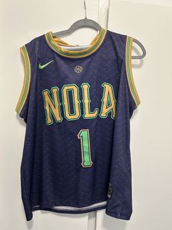 New Orleans Pelicans Mardi Gras Zion Williamson Jersey