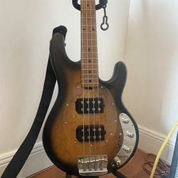 Sterling StingRay Ray34HHSM 2021 - Present - Natural Burst Satin