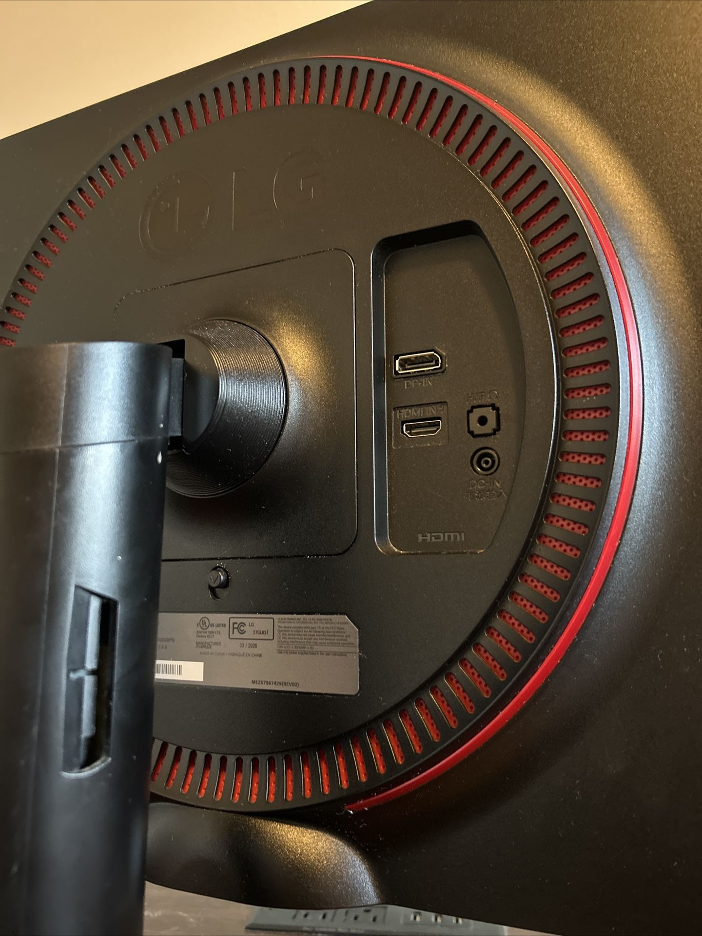 LG Ultra Gear Gaming Monitor