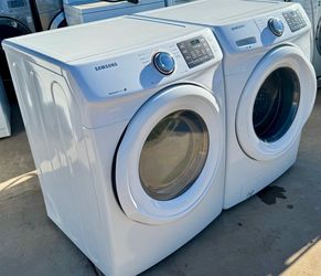 Samsung Electric Washer and Dryer