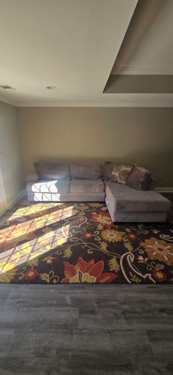 MOVING SALE!!  Sectional+ Large Round Swivel Accent Chair