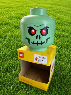 Lego Halloween Head Storage
