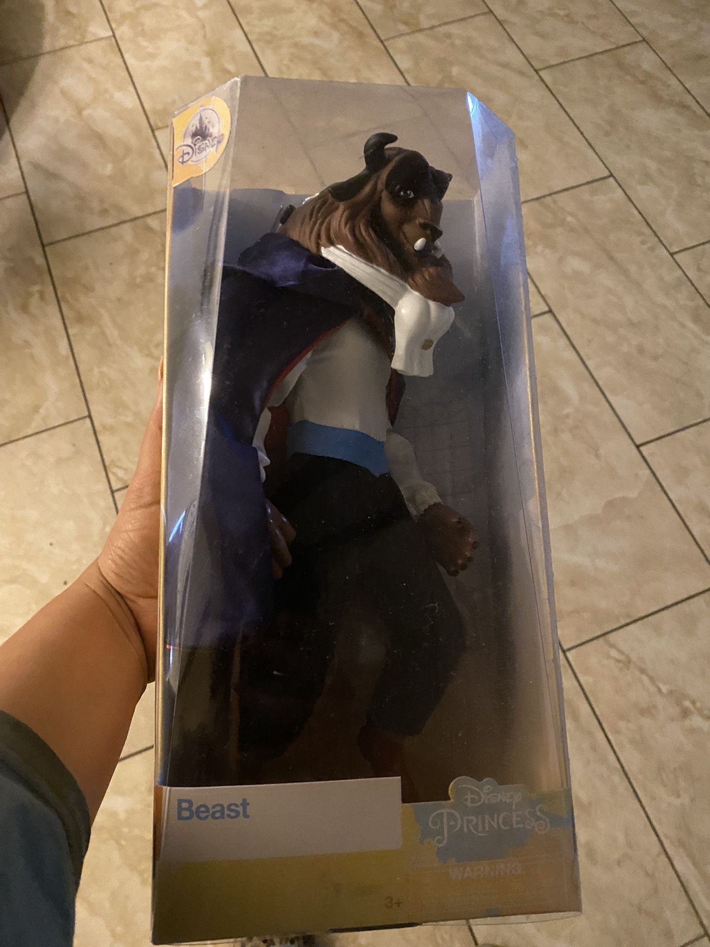 Disney Store Beast Doll - New