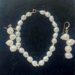 Pearl Jewelry Set