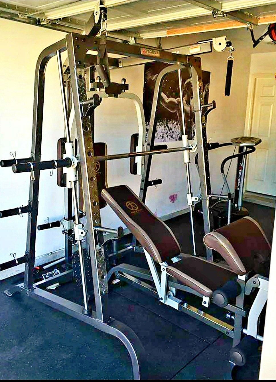 ***LIKE NEW *** Marcy Diamond Elite Smith Machine / Cage System MD