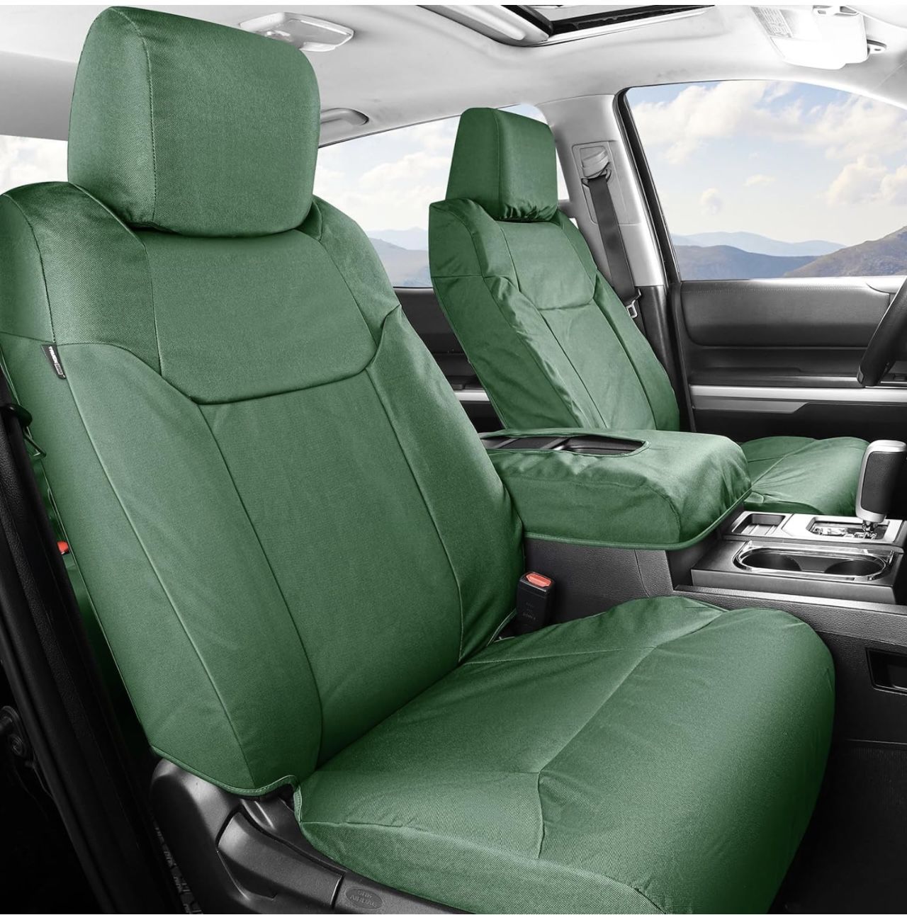 2007-2017 Jeep Wrangler JK Seat Covers - Green 