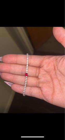 Pandora heart silver bracelet