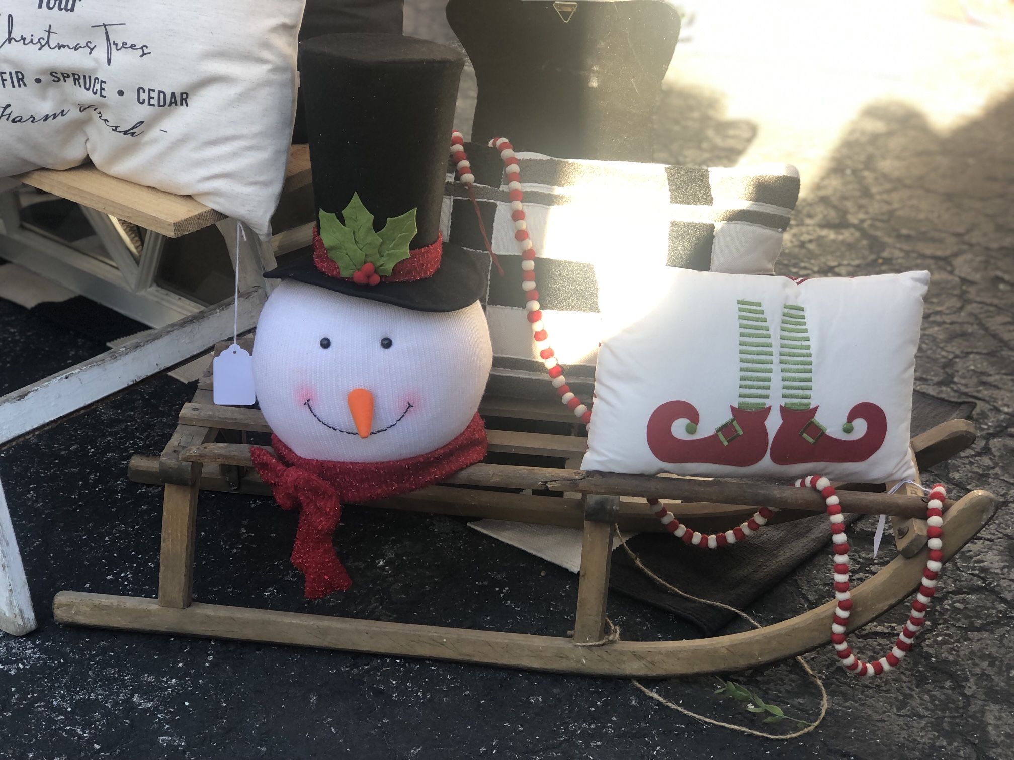 Vintage French sled 