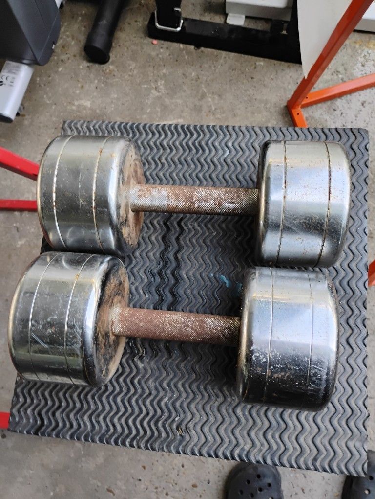 Weights Dumbbells 35lbs