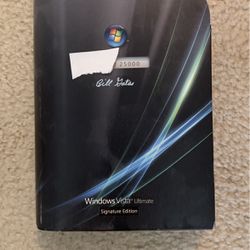 Windows Vista Ultimate Bill Gates Signature Edition