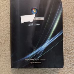 Windows Vista Ultimate Bill Gates Signature Edition