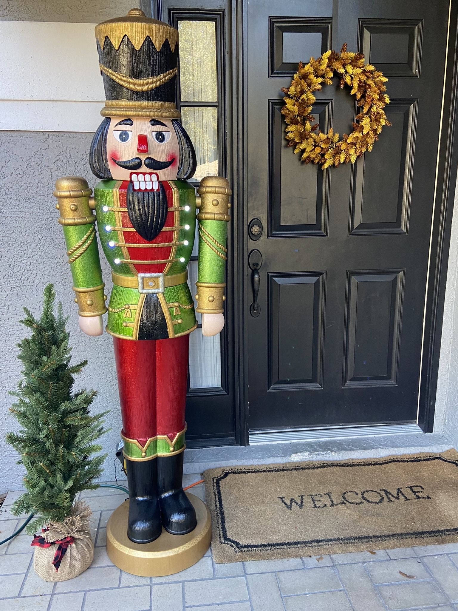 🎄🎅 68-Inch Nutcracker- Holiday Time Christmas Decorations, Blow Mold Yard Decor (BRAND NEW)