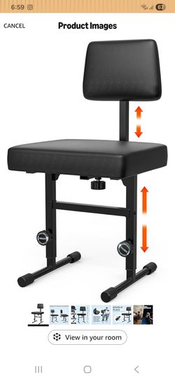 Liquid Stands Piano Bench Adjustable Stool
