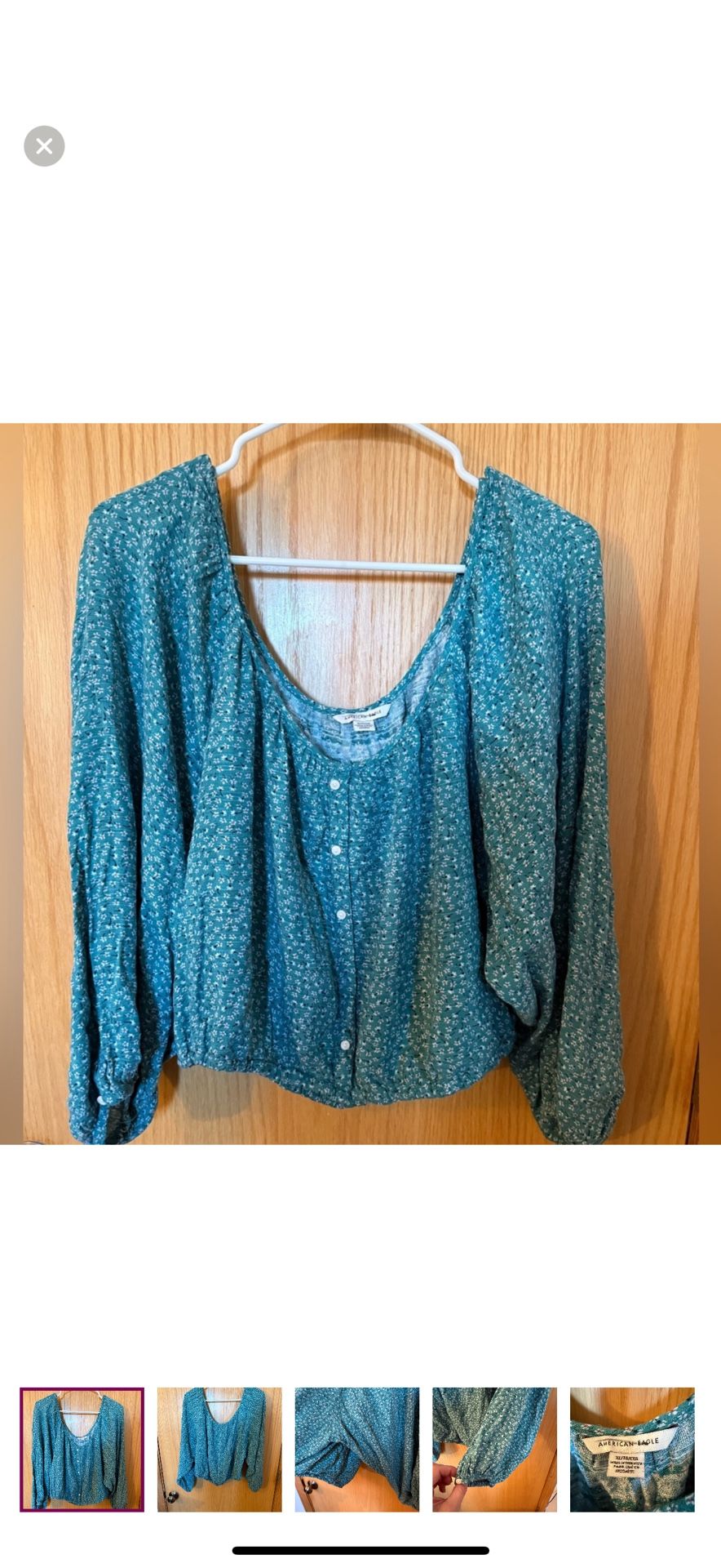 AMERICAN EAGLE CROP TOP SHIRT
