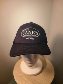 Raising Canes Hat Cap Snap Back Black Trucker 25th Anniversary Baton Rouge