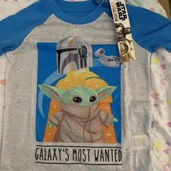 Star Wars Boy Pj Set Size 4/5