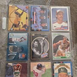 Baseball,Football, Basketball Cards